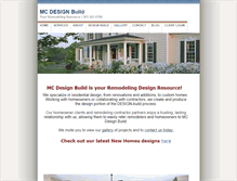 Tablet Screenshot of mcdesignbuild.com